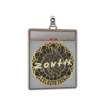 Sticker Slab | zont1x (Gold) | Cologne 2026 CS2 skin