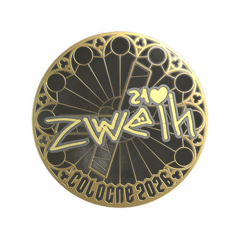 Sticker | zweih (Gold) | Cologne 2026 CS2 skin