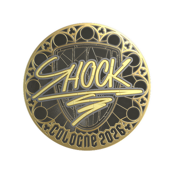 Sticker | SHOCK (Gold) | Cologne 2026 CS2 skin