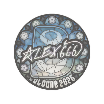 Sticker | alex666 | Cologne 2026 CS2 skin