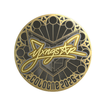 Sticker | yxngstxr (Gold) | Cologne 2026 CS2 skin