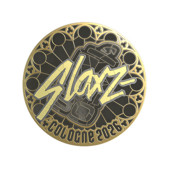 Sticker | slaxz- (Gold) | Cologne 2026 CS2 skin
