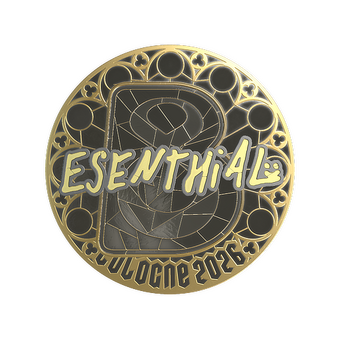 Sticker | esenthial (Gold) | Cologne 2026 CS2 skin