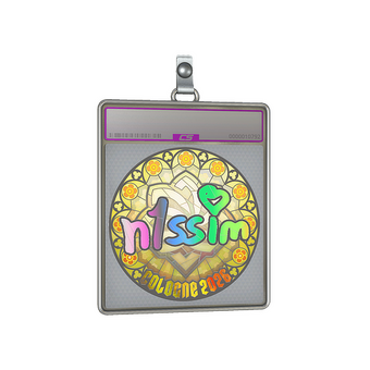 Sticker Slab | n1ssim (Holo) | Cologne 2026 CS2 skin