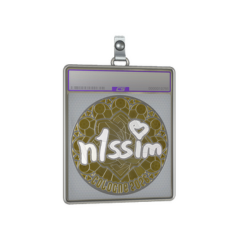 Sticker Slab | n1ssim (Foil) | Cologne 2026 CS2 skin