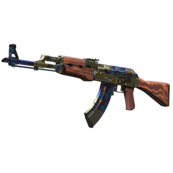 Souvenir AK-47 | Case Hardened (Minimal Wear) CS2 skin
