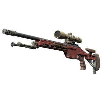 Souvenir SSG 08 | Red Stone (Field-Tested) CS2 skin