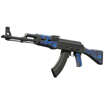 Souvenir AK-47 | Blue Laminate (Field-Tested) CS2 skin