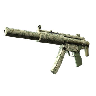 Souvenir MP5-SD | Bamboo Garden (Minimal Wear) CS2 skin