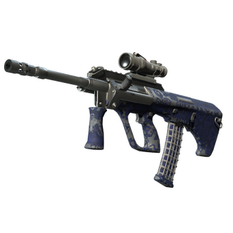 Souvenir AUG | Navy Murano (Battle-Scarred) CS2 skin