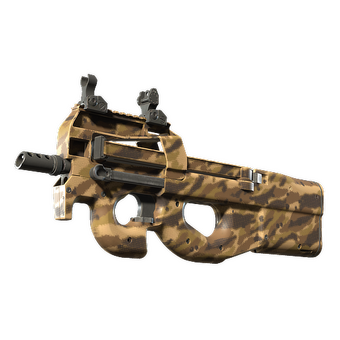 Souvenir P90 | Desert Halftone (Minimal Wear) CS2 skin