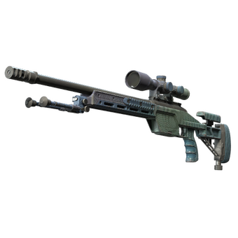 Souvenir SSG 08 | Halftone Whorl (Field-Tested) CS2 skin