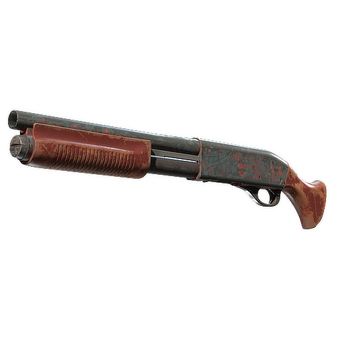 Souvenir Sawed-Off | Crimson Batik (Battle-Scarred) CS2 skin