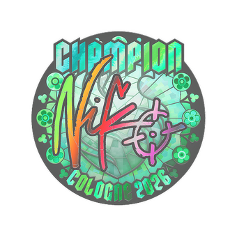 Sticker | NiKo (Holo, Champion) | Cologne 2026 CS2 skin