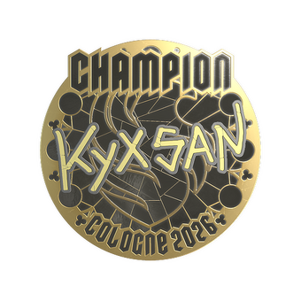 Sticker | kyxsan (Gold, Champion) | Cologne 2026 CS2 skin