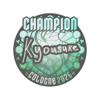 Sticker | kyousuke (Champion) | Cologne 2026 CS2 skin
