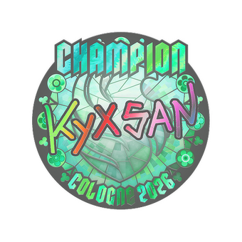 Sticker | kyxsan (Holo, Champion) | Cologne 2026 CS2 skin