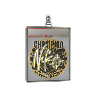 Sticker Slab | NiKo (Gold, Champion) | Cologne 2026 CS2 skin