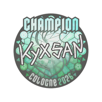 Sticker | kyxsan (Champion) | Cologne 2026 CS2 skin