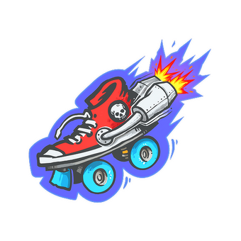 Sticker | Rocket Skates CS2 skin