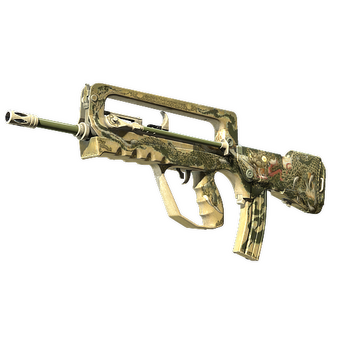 FAMAS | Snake Song (Minimal Wear) CS2 skin