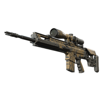 SCAR-20 | Sirocco Script (Well-Worn) CS2 skin