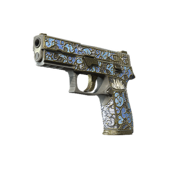 P250 | Lotus Imprint (Battle-Scarred) CS2 skin