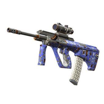 AUG | Lapis Lazuli (Battle-Scarred) CS2 skin
