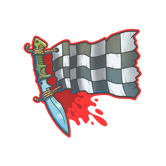 Sticker | Checkered Kukri CS2 skin