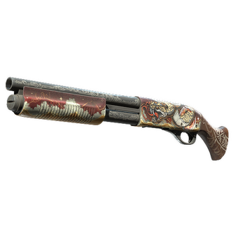 Sawed-Off | Lunar Wyrm (Minimal Wear) CS2 skin