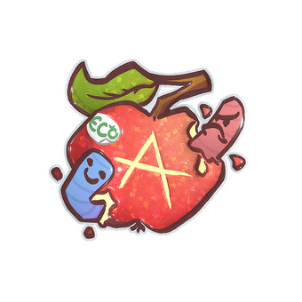 Sticker | Apple A Day (Glitter) CS2 skin