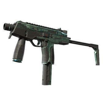 MP9 | Spy Prototype (Battle-Scarred) CS2 skin
