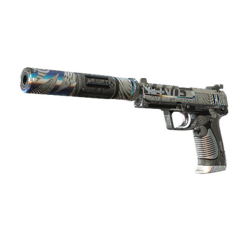 USP-S | Spiral Glitch (Well-Worn) CS2 skin