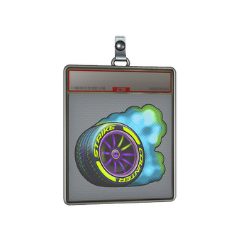 Sticker Slab | Burnout (Lenticular) CS2 skin