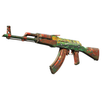 Souvenir AK-47 | The Outsiders (Battle-Scarred) CS2 skin