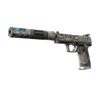 Souvenir USP-S | Spiral Glitch (Battle-Scarred) CS2 skin