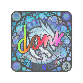 Sticker | donk (Holo, Ranked) | Cologne 2026 CS2 skin