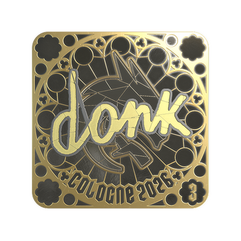 Sticker | donk (Gold, Ranked) | Cologne 2026 CS2 skin