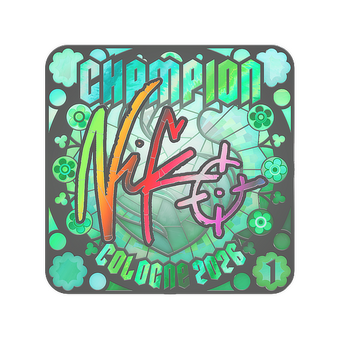 Sticker | NiKo (Holo, Ranked) | Cologne 2026 CS2 skin