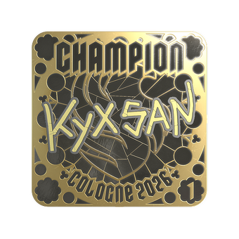 Sticker | kyxsan (Gold, Ranked) | Cologne 2026 CS2 skin