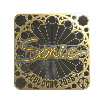 Sticker | Sonic (Gold, Ranked) | Cologne 2026 CS2 skin