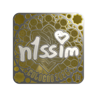 Sticker | n1ssim (Foil, Ranked) | Cologne 2026 CS2 skin