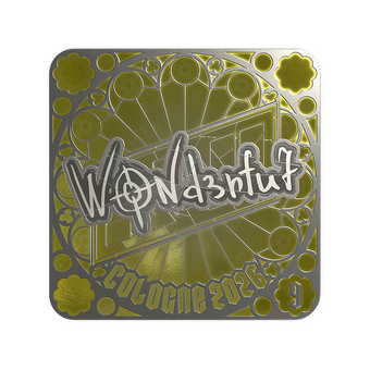 Sticker | w0nderful (Foil, Ranked) | Cologne 2026 CS2 skin