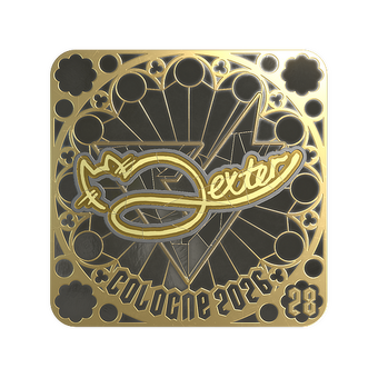 Sticker | dexter (Gold, Ranked) | Cologne 2026 CS2 skin