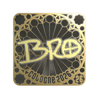 Sticker | br0 (Gold, Ranked) | Cologne 2026 CS2 skin