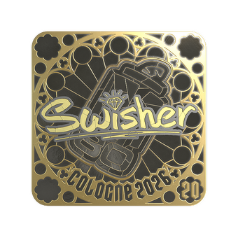 Sticker | Swisher (Gold, Ranked) | Cologne 2026 CS2 skin