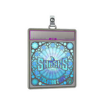 Sticker Slab | Sharks Esports (Holo, Ranked) | Cologne 2026 CS2 skin