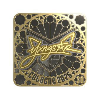 Sticker | yxngstxr (Gold, Ranked) | Cologne 2026 CS2 skin