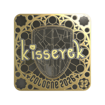 Sticker | kisserek (Gold, Ranked) | Cologne 2026 CS2 skin