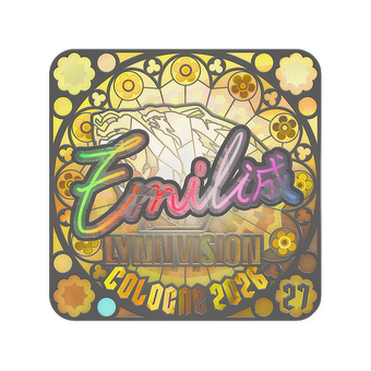 Sticker | EmiliaQAQ (Holo, Ranked) | Cologne 2026 CS2 skin
